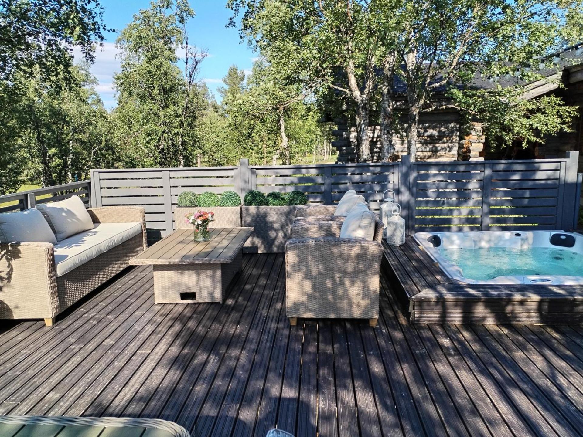 Kuukkeli Log Houses Teerenpesae - Premium Suite A48 Saariselkä Eksteriør billede