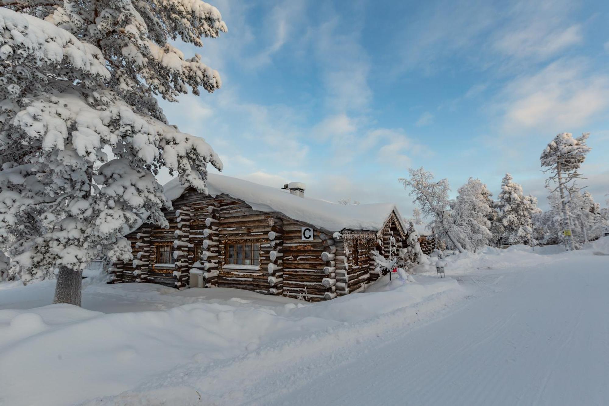 Kuukkeli Log Houses Teerenpesae - Premium Suite A48 Saariselkä Eksteriør billede