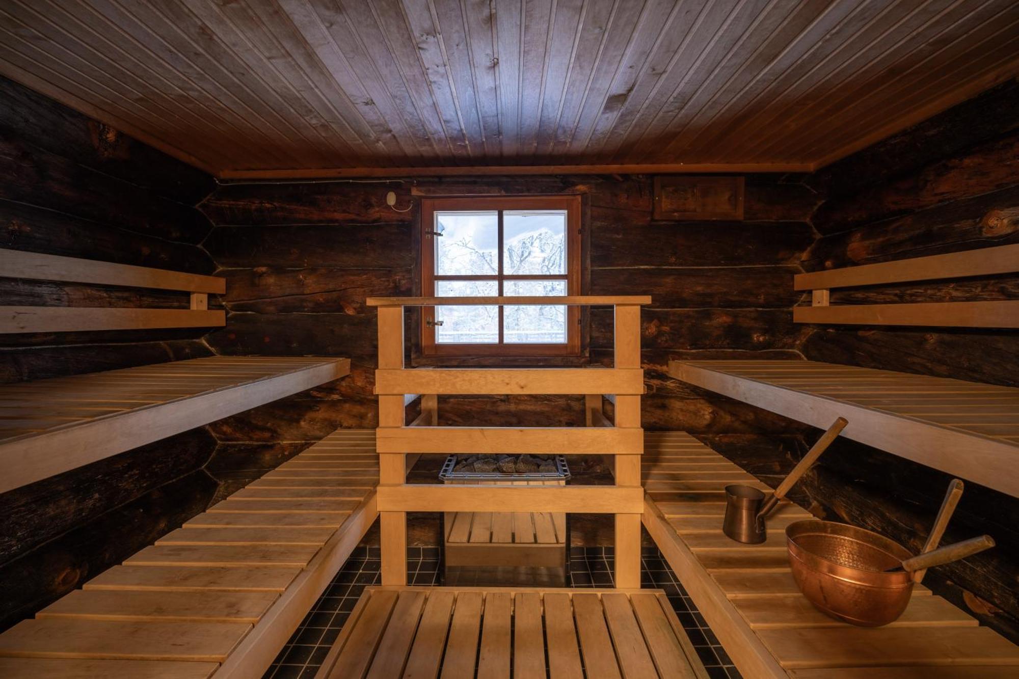 Kuukkeli Log Houses Teerenpesae - Premium Suite A48 Saariselkä Eksteriør billede