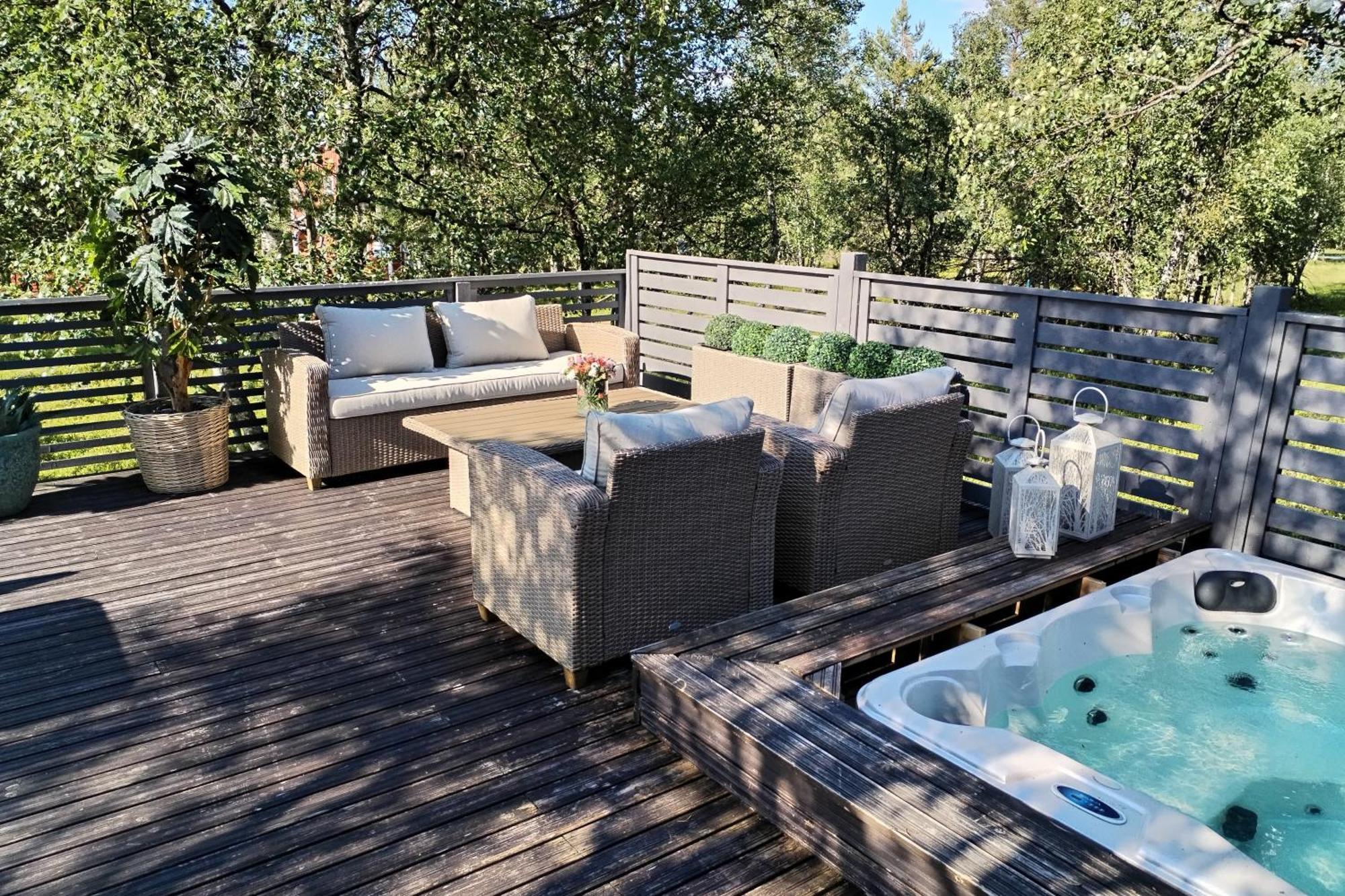 Kuukkeli Log Houses Teerenpesae - Premium Suite A48 Saariselkä Eksteriør billede